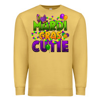 Antique Gold mardi gras cutie Premium Sweatshirt - CowGirlArtShop