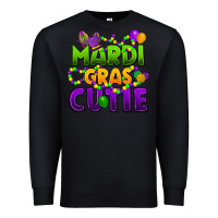 Black mardi gras cutie Premium Sweatshirt - CowGirlArtShop