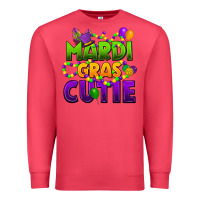 Cardinal mardi gras cutie Premium Sweatshirt - CowGirlArtShop