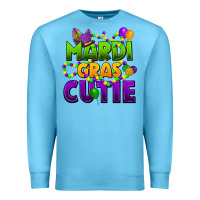 Ocean Blue mardi gras cutie Premium Sweatshirt - CowGirlArtShop