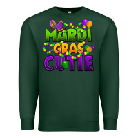 Sports Green mardi gras cutie Premium Sweatshirt - CowGirlArtShop