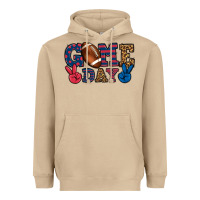 Mushroom Game day red and blue Heavyweight Hoodie - HowdyJamesFarm