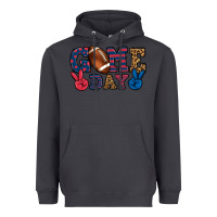 Smoke Game day red and blue Heavyweight Hoodie - HowdyJamesFarm