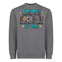 Storm sometimes i just have to let god fix it cus if i f Heavyweight Sweatshirt - MaliasSmallBusiness
