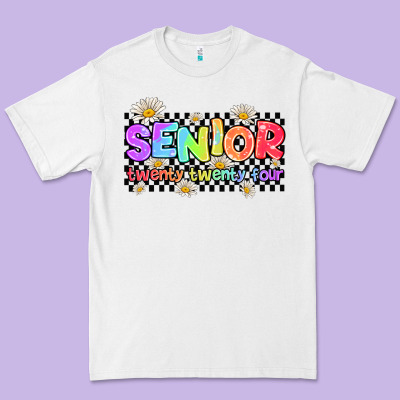 Senior Twenty Twenty Four Premium Tee Designed By Adodesignshop