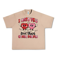 Burro i hate you less than other people Urban Heavy Tee - MaliasSmallBusiness