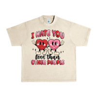 Sandshell i hate you less than other people Urban Heavy Tee - MaliasSmallBusiness