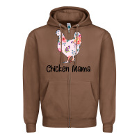 Chestnut Chicken Mama Zipper Hoodie - Bettercallsaul