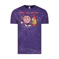 Cloud Purple will you be my Vintage Tee - MaliasSmallBusiness