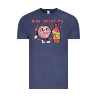 Vintage Denim will you be my Vintage Tee - MaliasSmallBusiness