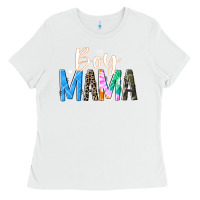White boy mama  black Ladies Tee - JahusDesignShop