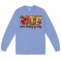 Funny Thanksgiving Wine Turkey Family Long Sleeve Tee | Teevron