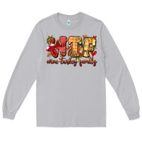 Moon Dust funny thanksgiving wine turkey family Long Sleeve Tee - MaliasSmallBusiness