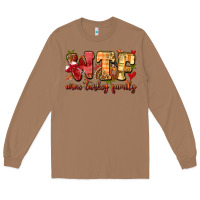 Toasted Coconut funny thanksgiving wine turkey family Long Sleeve Tee - MaliasSmallBusiness