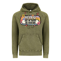 Vintage Olive ask me about my pronouns Vintage Hoodie - MaliasSmallBusiness