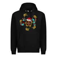 Black joy Sunflower Premium Hoodie - JahusDesignShop