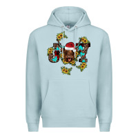 Blue Mist joy Sunflower Premium Hoodie - JahusDesignShop