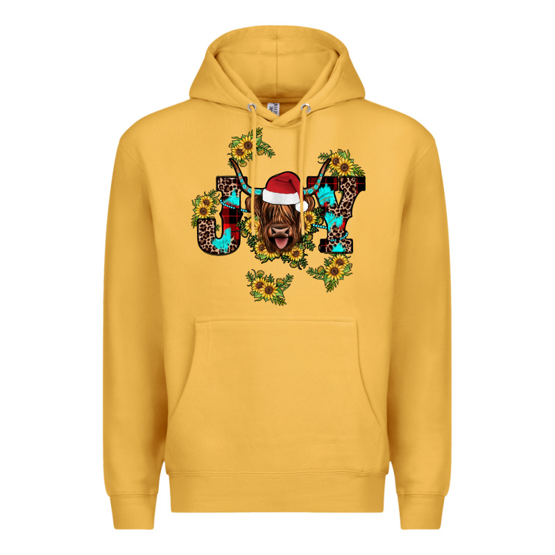 Joy Sunflower Premium Hoodie by JahusDesignShop | Teevron