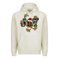 Oatmeal Heather joy Sunflower Premium Hoodie - JahusDesignShop