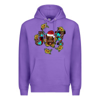 Purple joy Sunflower Premium Hoodie - JahusDesignShop