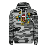 Slate Camo joy Sunflower Premium Hoodie - JahusDesignShop