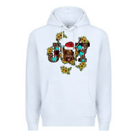 White joy Sunflower Premium Hoodie - JahusDesignShop