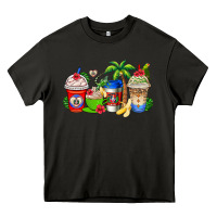 Asphalt dominican republic coffee cups Heavy Core Tee - AdoDesignShop