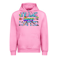 Fuchsia Pink Western LGBTQ+ Trans Lives Matter Urban Hoodie - BundleAndBundleShop