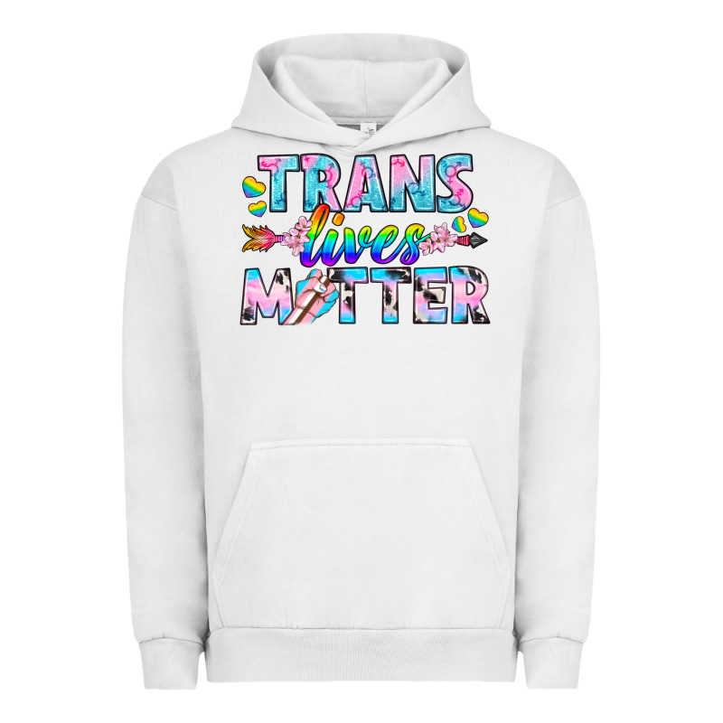 Western Lgbtq+ Trans Lives Matter Urban Hoodie by BundleAndBundleShop | Teevron