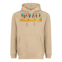 Mushroom native American feathers Heavyweight Hoodie - TumblerDesignByShophia