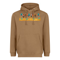Toasted Coconut native American feathers Heavyweight Hoodie - TumblerDesignByShophia