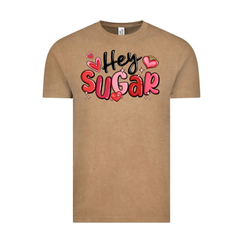 Hey Sugar Valentines Day Vintage Tee by MaliasSmallBusiness | Teevron