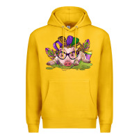 Lemon mardi gras pig Premium Hoodie - CowGirlArtShop