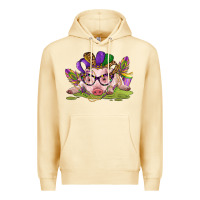Pina Colada mardi gras pig Premium Hoodie - CowGirlArtShop