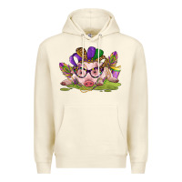 Sandshell mardi gras pig Premium Hoodie - CowGirlArtShop