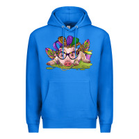 True Royal mardi gras pig Premium Hoodie - CowGirlArtShop