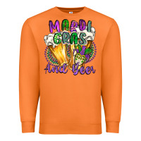 Carrot mardi gras and beer Premium Sweatshirt - CowGirlArtShop