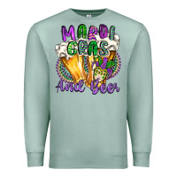 Seafoam mardi gras and beer Premium Sweatshirt - CowGirlArtShop