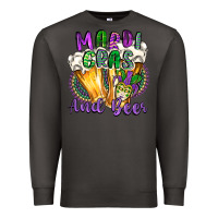 Smoke mardi gras and beer Premium Sweatshirt - CowGirlArtShop