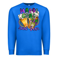 True Royal mardi gras and beer Premium Sweatshirt - CowGirlArtShop