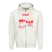 Oatmeal Heather Family Zipper Hoodie - Bettercallsaul