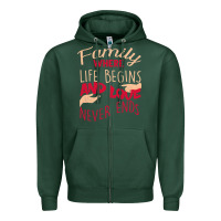 Sports Green Family Zipper Hoodie - Bettercallsaul