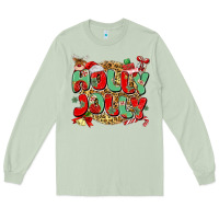 Matcha holly jolly christmas Long Sleeve Tee - MaliasSmallBusiness