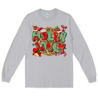 Moon Dust holly jolly christmas Long Sleeve Tee - MaliasSmallBusiness