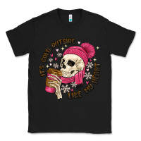 Black its cold outside like my heart Classic Tee - MaliasSmallBusiness