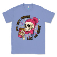 Colony Blue its cold outside like my heart Classic Tee - MaliasSmallBusiness