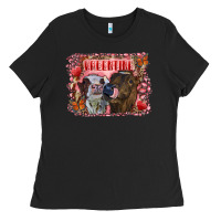 Black valentine heifers Ladies Tee - RanaPortraitStore