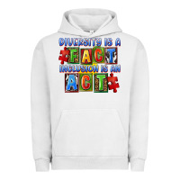 Pigment Lunar Rock diversity is a fact indesion is an act Urban Hoodie - FaDigitalArtStudio