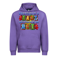 Tulip diversity is a fact indesion is an act Urban Hoodie - FaDigitalArtStudio