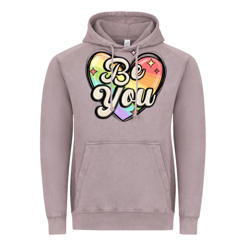 Be You Vintage Hoodie by MaliasSmallBusiness | Teevron